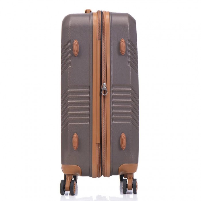 Чемодан Semi Line 24" (М) Коричневый (Т5850-2)