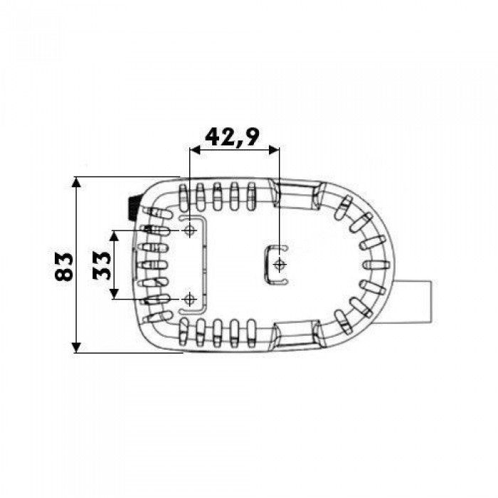 Помпа трюмная погружная автоматическая Europump II G750 12 В 48 л/мин с датчиком уровня и ABS корпусом