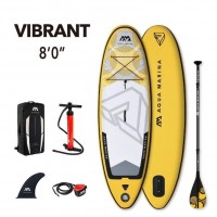 Доска САП надувная сапборд Vibrant – Youth Isup 2.44 m / 10 cm BT-19VIP для плаванья с веслом BT-19VIP