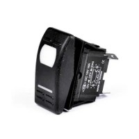 Перемикач 10125-01 DPDT 5 виходів ON-OFF-ON з LED індикатором для човнів і катерів 15A Тайвань