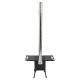 Дровяная печь Bo-Camp Falconwood Black 8618600 для дома и кемпинга с секционным дымоходом и медленным сгорани