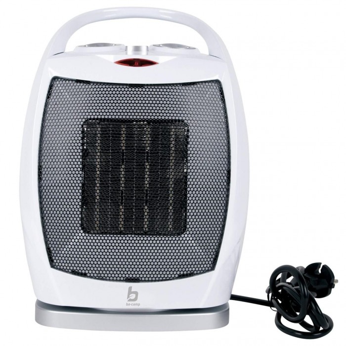 Керамічний тепловентилятор Bo-Camp Heater 450/900/1500 Вт із захистом від перегріву та автовідключенням
