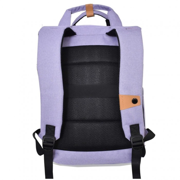 Городской рюкзак Semi Line 21 Lilac L2005-9 для ноутбука 15.6" 21 л с анатомической спинкой и эластичными эле