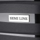 Чемодан Semi Line 24" M Черный T5794-2 полипропилен 4 колеса кодовый замок 63 л лёгкий и надёжный