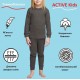 Термобелье для детей Ranger Active Kids 128 RA 88632 серое от 5 до 14 лет тёплое