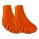 Насадка-колпачок Gabel Walking Pad Orange 05/27 11мм для скандинавской ходьбы и трейлраннинга, резина 2 шт.