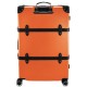 Чемодан Semi Line 28" L Оранжевый/Чёрный T5675-4 | Объёмный 96.5 л ABS-пластик 4 колеса с кодовым замком