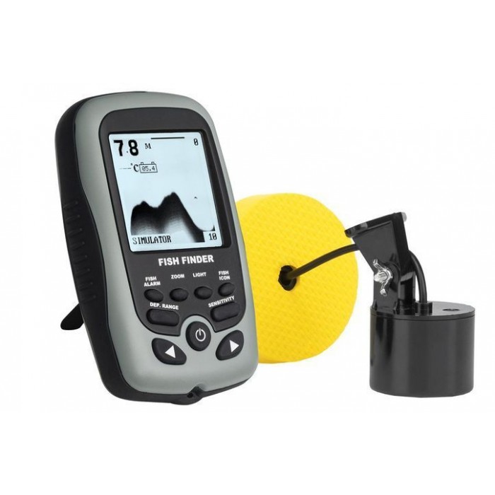 Ехолот провідний Фирадaр FISH FINDER FD 16 A дволучевий для літньої та зимової рибалки