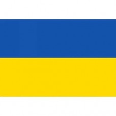 Флаг Украины полиэфир Osculati 50x75 см флажная сетка желтый и синий Италия новое состояние