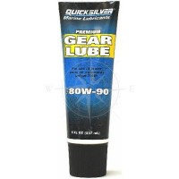 Масло трансмиссионное судовое для лодки и катера Quicksilver Premium Gear Lube Oil 80W-90 0.237 л для защиты