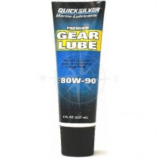 Масло трансмиссионное судовое для лодки и катера Quicksilver Premium Gear Lube Oil 80W-90 0.237 л для защиты