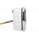 Тахометр судовой для лодки и катера I GAUGE со счетчиком моточасов 0-7000 RPM LED дисплей 85MM белый хромиров