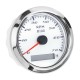 Тахометр судовой для лодки и катера I GAUGE со счетчиком моточасов 0-7000 RPM LED дисплей 85MM белый хромиров