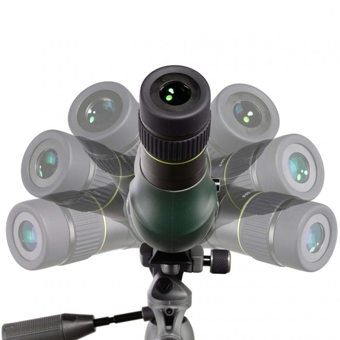 Підзорна труба Вангард VEO HD 60A 15-45x60/45 з водо- і ударостійким корпусом, оптика BAK4, кут 45º