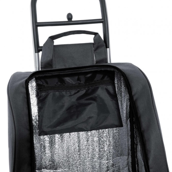 Сумка-коляска Casa Si Buddy Black CS93077Y04S 40 л 6 колес термоизоляция для покупок и отдыха черная