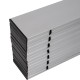 Стол Bo-Camp Lamel 121x80 см алюминиевый 1404438 для кемпинга, устойчивый на 6-8 человек