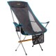 Кресло раскладное Uquip Infinity Lounger Серое 244047 для кемпинга до 120 кг с легким алюминиевым каркасом