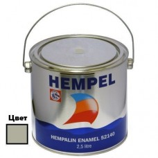 Фарба HEMPALIN ENAMEL світло-сіра 2.5 л алкідна для зовнішнього та внутрішнього застосування.