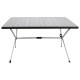 Стол Bo-Camp Lamel 121x80 см алюминиевый 1404438 для кемпинга, устойчивый на 6-8 человек