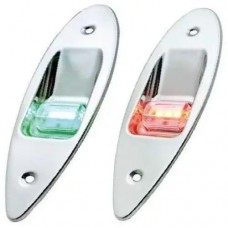 Ходовые огни LED встраиваемые нержавейка HF65-800 для лодок до 12 м с IP 66 мощность 1 Вт 12 В