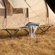 Раскладная кровать Grand Canyon Topaz L Falcon 360020 210 см до 150 кг алюминий для кемпинга серого цвета
