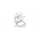 Люк доступу для судна 375×270 Seaflo SFRE1-270-375-01 з УФ-захистом