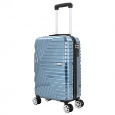 Чемодан Semi Line 20" S Синий T5764-1 голубой металлик для ручной клади 37 л с кодовым замком 4 колеса