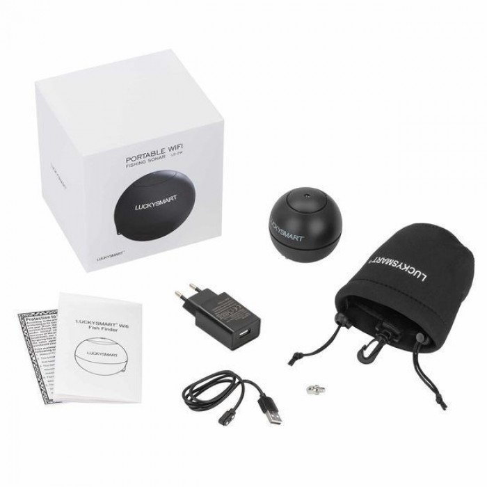 Бездротовий ехолот Lucky LS-2W з Wi-Fi керуванням зі смартфона