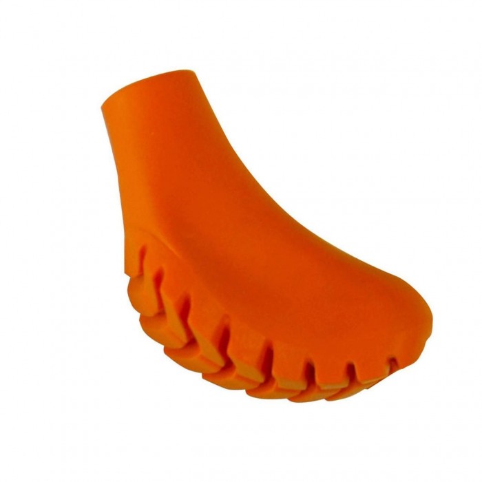Насадка-колпачок Gabel Walking Pad Orange 05/27 11мм для скандинавской ходьбы и трейлраннинга, резина 2 шт.