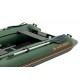 Колибри КМ-330Д (Kolibri KM-330D Профи) зелёная моторная килевая надувная лодка + фанерный пайол