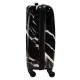 Чемодан Semi Line 20" S Черный Мрамор T5730-1 - жесткий корпус, 4 колеса, кодовый замок