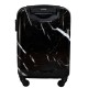 Чемодан Semi Line 20" S Черный Мрамор T5730-1 - жесткий корпус, 4 колеса, кодовый замок