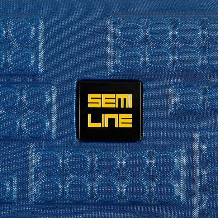 Детский чемодан Semi Line 16" (XS) Голубой/Жёлтый (T5888-1)