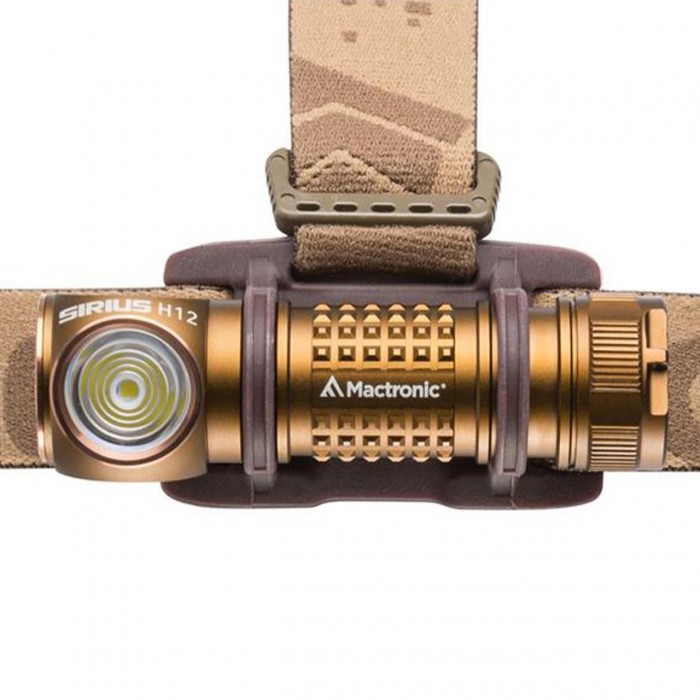Налобный фонарь Mactronic Sirius H12 1200 Лм USB перезаряжаемый АHL0172 тактический 5 режимов влагозащита