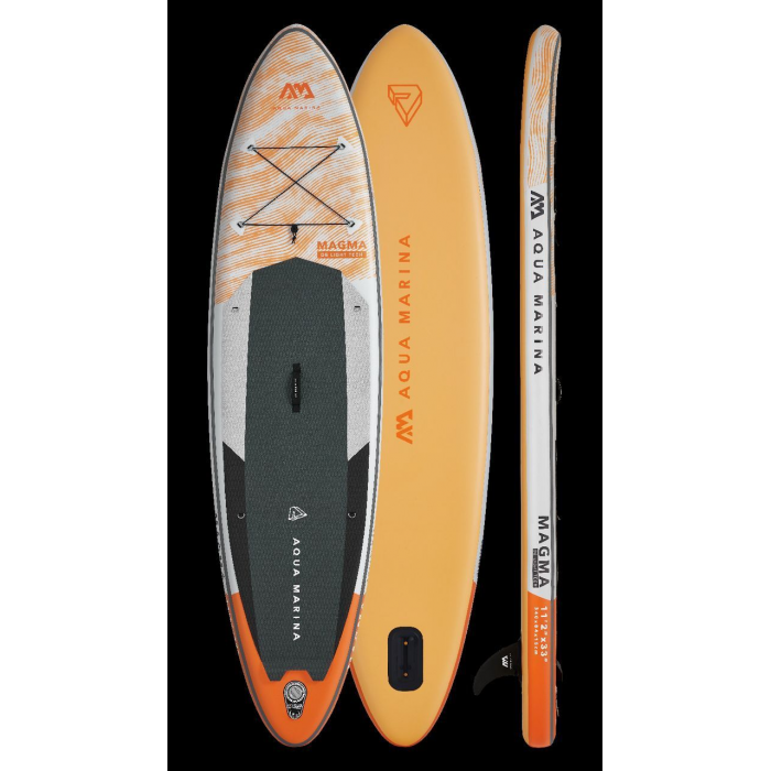 Надувна дошка SUP board для плавання з веслом Magma – Advanced All-Around iSUP 3.4m/15cm BT-21MAP