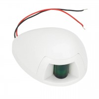 Навигационный огонь LED зеленый 00081-LD для судов и лодок бортовой напряжение 8-30 VDC пластиковый