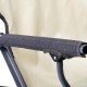 Розкладне крісло Uquip Roxy Sand/Grey 244038 для кемпінгу, сталевий каркас, максимальне навантаження 120 кг