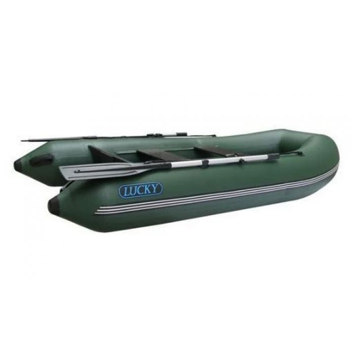 Надувная лодка Aqua-Storm Lu290 ПВХ двухместная килевая моторная