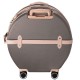 Чемодан Semi Line 20" S Коричневый/Розовый Крем T5673-2 для ручной клади 27 л с кодовым замком на 4 колесах