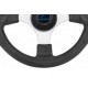 Рулевое колесо судовое для лодки и катера NAUTFLEX 161-E 340 мм руль с 3 спицами анодированный алюминий