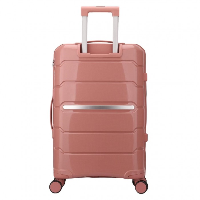 Чемодан Semi Line 24" M Розовый T5836-2 полипропилен 4 колеса кодовый замок 63 л для поездок