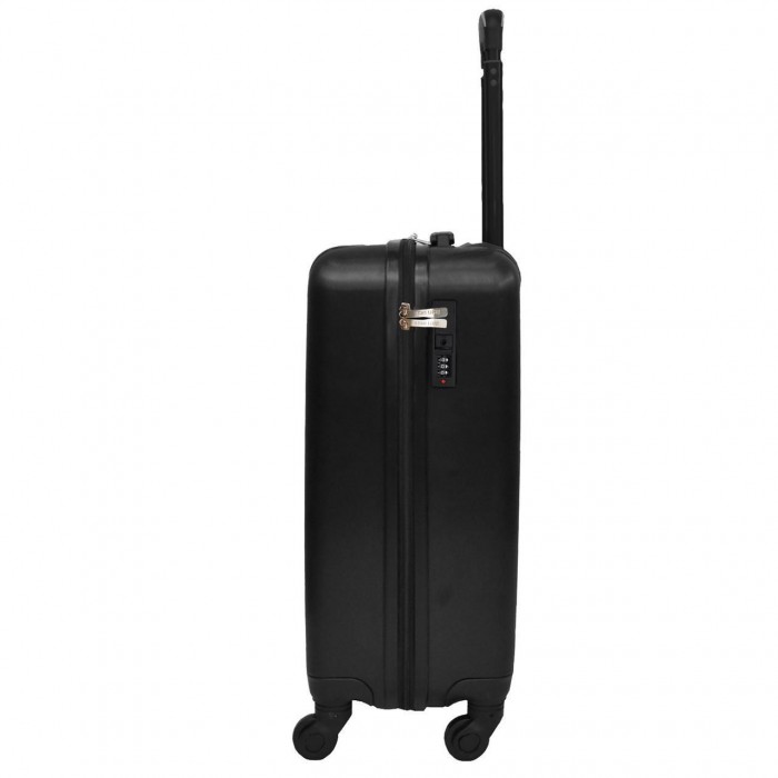 Чемодан Semi Line 20" S NASA Черный T5800-1 жесткий объем 38 л с кодовым замком и 4 колесами для ручной перен