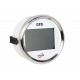GPS спидометр мультиэкран ECMS PLG2-WS-GPS для лодки и катера белый 90 мм диаметр посадочного отверстия 85