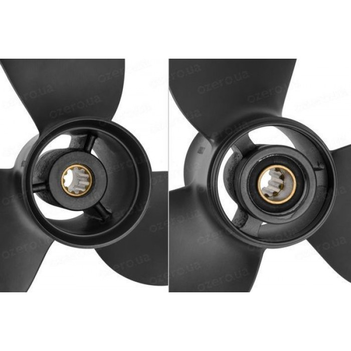 Гребной Винт для лодочного мотора Yamaha/Mercury/Parsun 9.9×9 SOLAS 3211-099-09 алюминиевый 3 лопасти