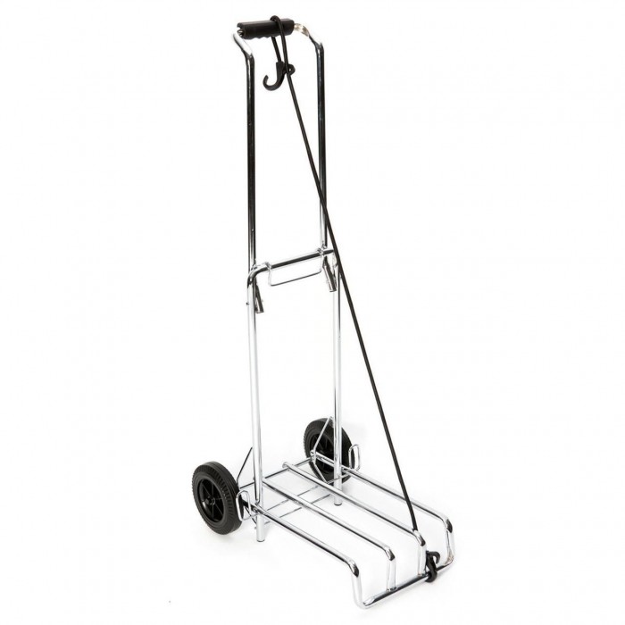 Хозяйственная тележка Bo-Camp Luggage Trolley складная 40 кг серебристая стальная с ручкой 100