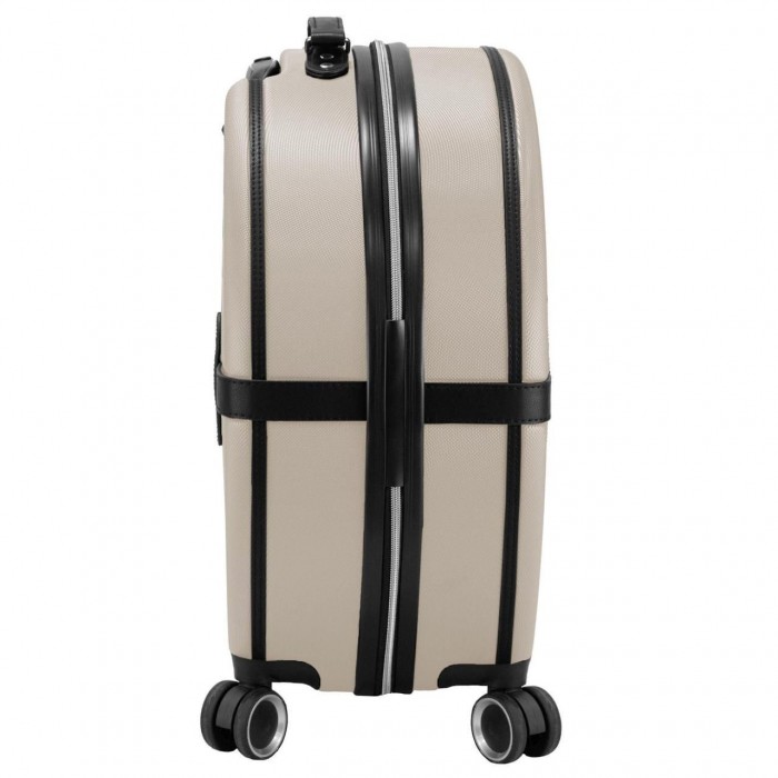 Чемодан Semi Line 24" M Шампань/Чёрный T5674-3 с кодовым замком 4 колеса объём 49 л ABS-пластик