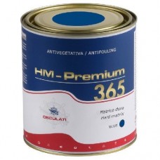 Необрастающая краска для судов HM Premium 365 750 мл синяя Оскулати защитное покрытие для алюминия