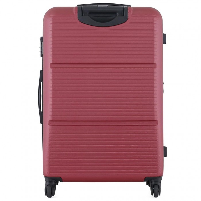 Чемодан Semi Line 28" L Вишня T5639-3 с расширением 4 колеса ABS-пластик 99 л кодовый замок