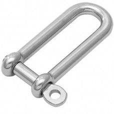 Скоба плоская для лодки и катера 6 mm*40 ZEL 7 ZEL 14 ZK01-0903-0004 новая прочная для крепления