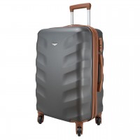 Валіза Semi Line 24" M Графіт T5707-2 розширювана ABS-пластик 66 л 4 колеса кодовий замок